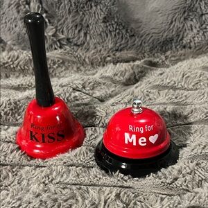 Red and Black Ring for a Kiss Bell Set